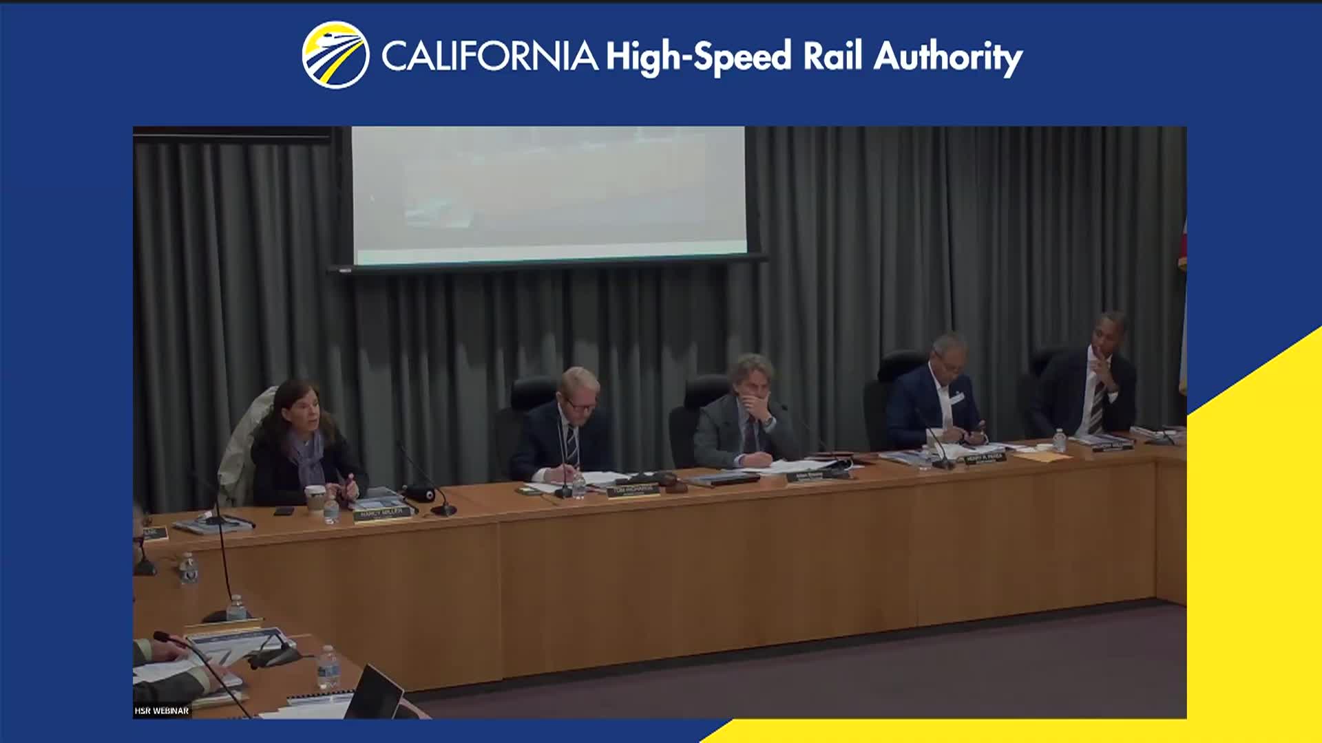 California High-Speed Rail Board Of Directors Meeting