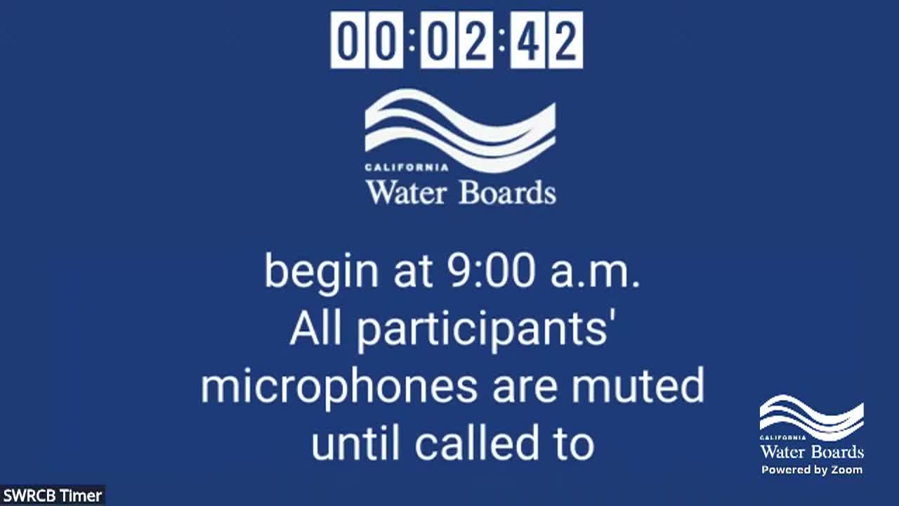 California State Water Resources Board Meeting 120225