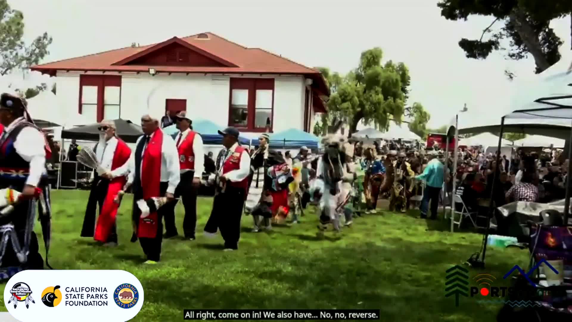 CA PORTS: "The San Luis Rey Band Of Mission Indians 25th Annual Inter-Tribal Pow-Wow"