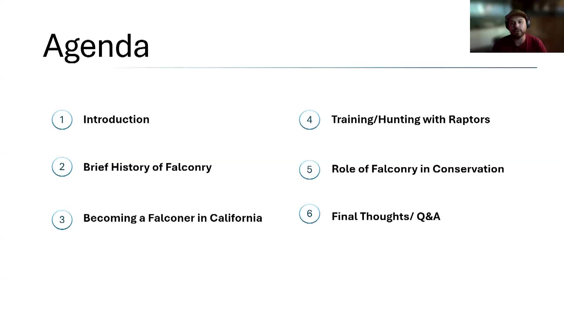 California Department Of Fish And Wildlife: "Introduction To Falconry"