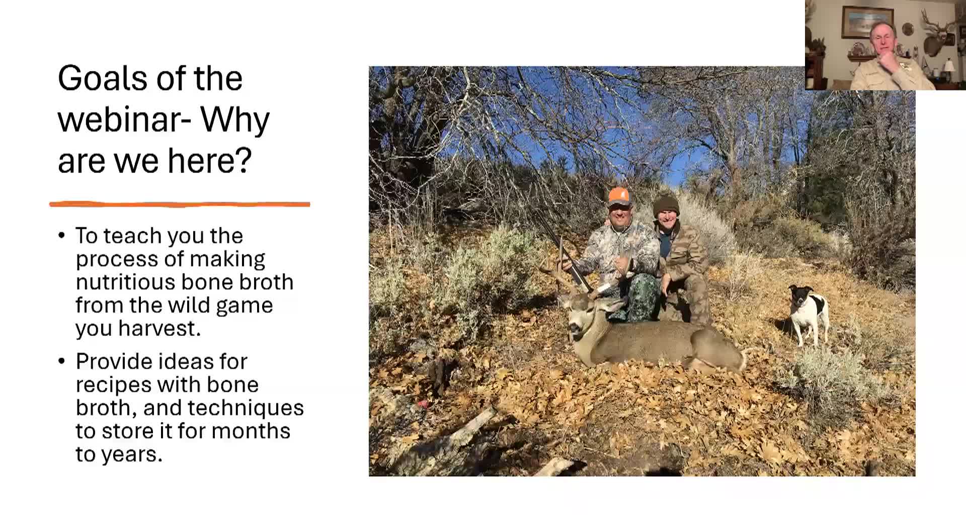 California Fish And Wildlife: "Bone Broth - Delicious & Nutritious"