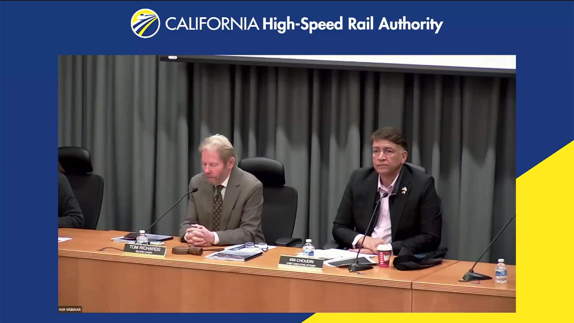 California High-Speed Rail Board Of Directors Meeting