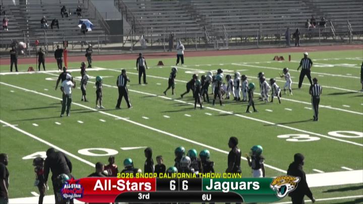 Thumbnail image for Gridiron Sports Selected Game Of The Week: "6 & Under - NorCal Raising Stars vs Compton Jaguars"