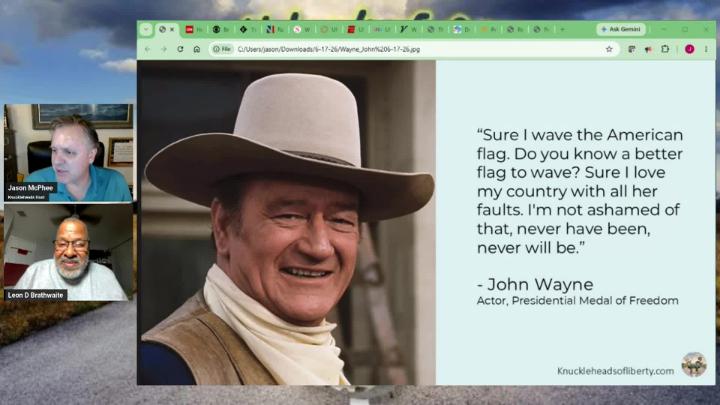 Thumbnail image for The Knuckleheads Of Liberty: "Can A National Identity Persist?"
