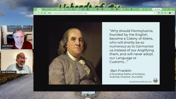 Thumbnail image for The Knuckleheads Of Liberty: "Cultural Assimilation And Adherence To Core Principles"