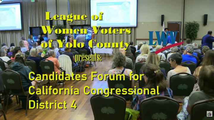 Thumbnail image for League Of Women Voters Candidates Forum: "4th Congressional District Candidates Forum"