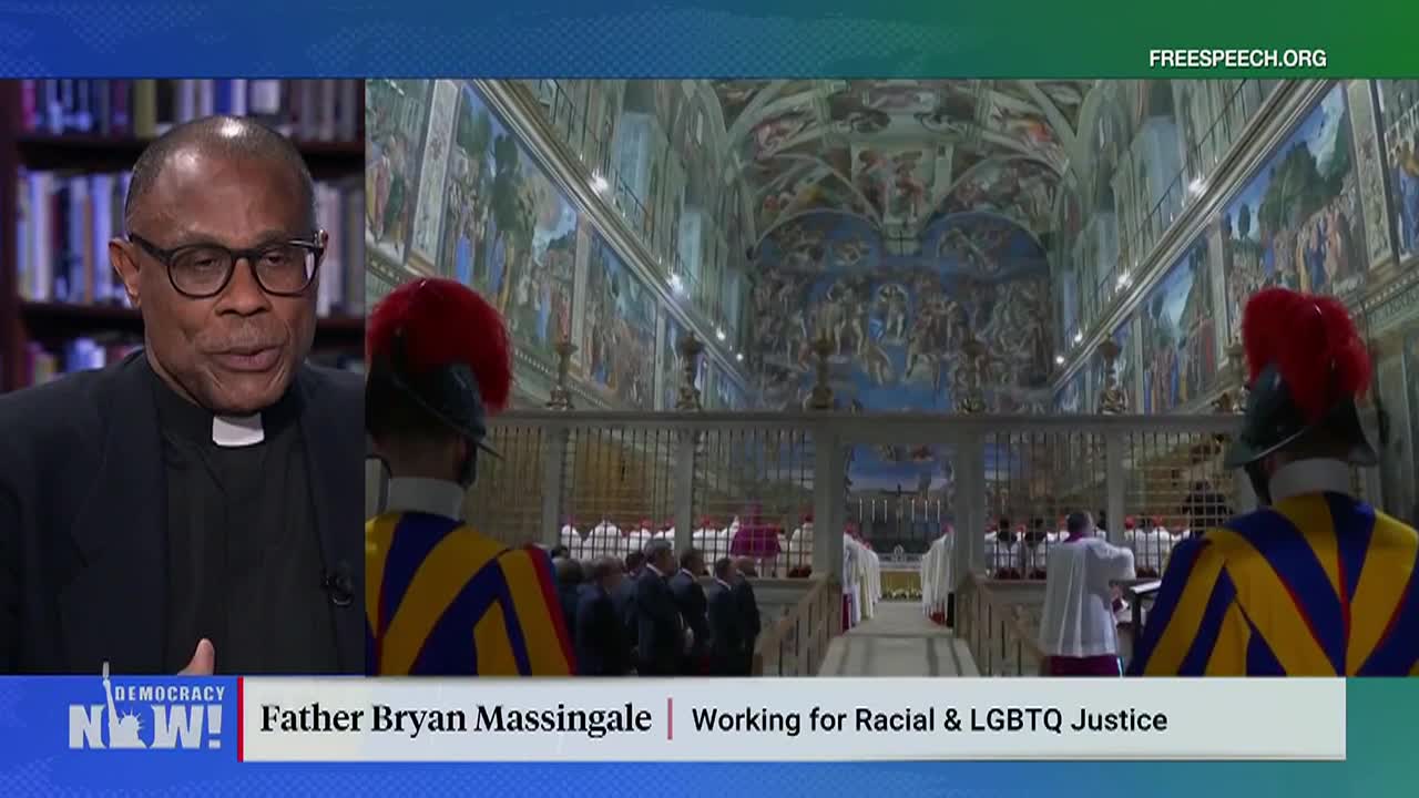 Democracy Now! 2025 Year In Review: "The New Pope"